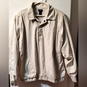 VINTAGE IZOD PULLOVER with Elastic Waist Size Large